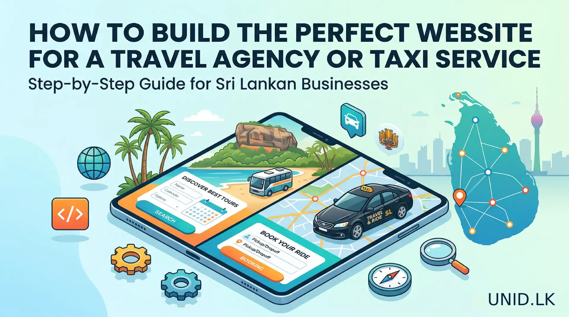 How to Build the Perfect Website for a Travel Agency or Taxi Service