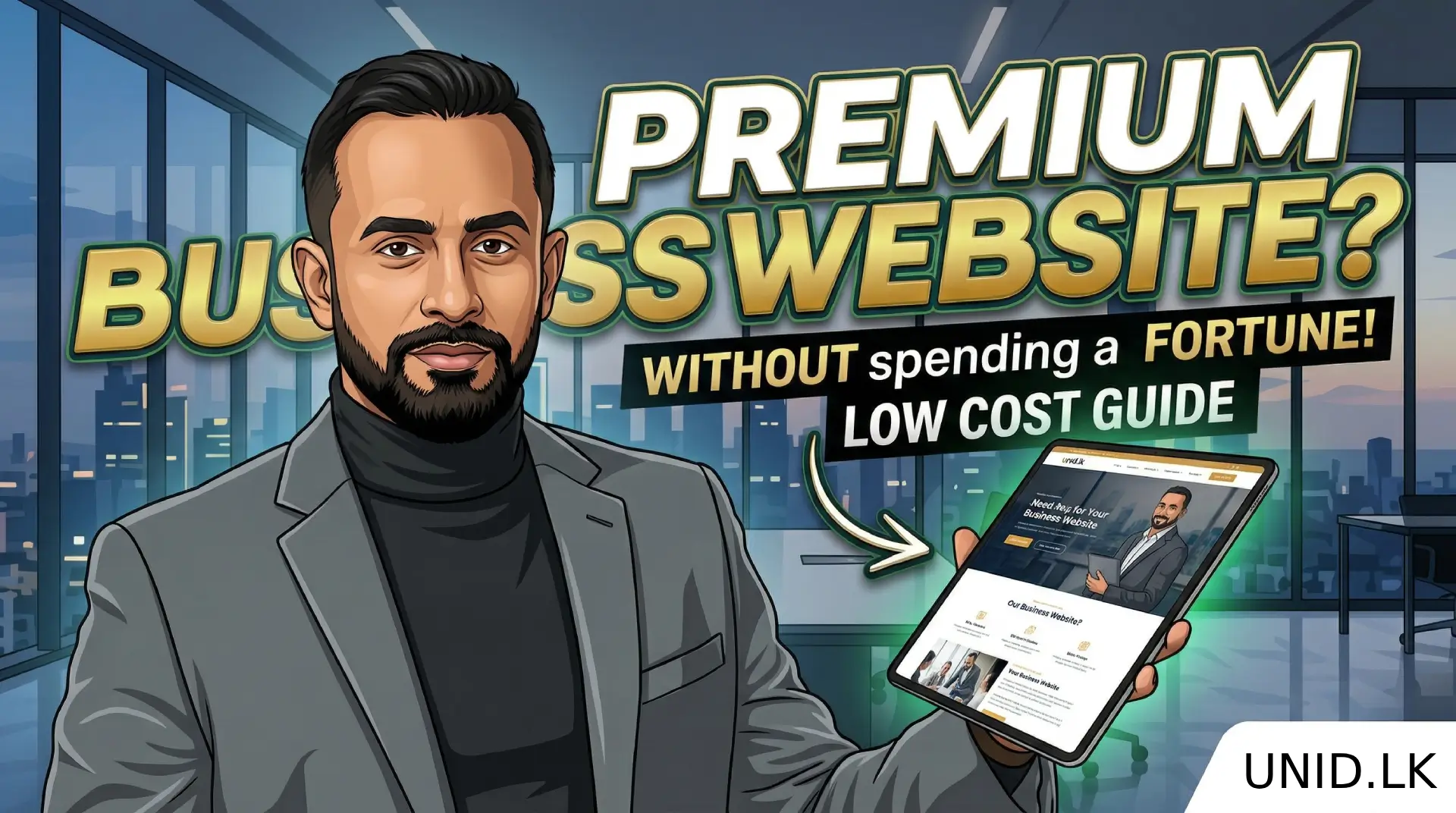 Can You Get a Premium Business Website Without Spending a Fortune?