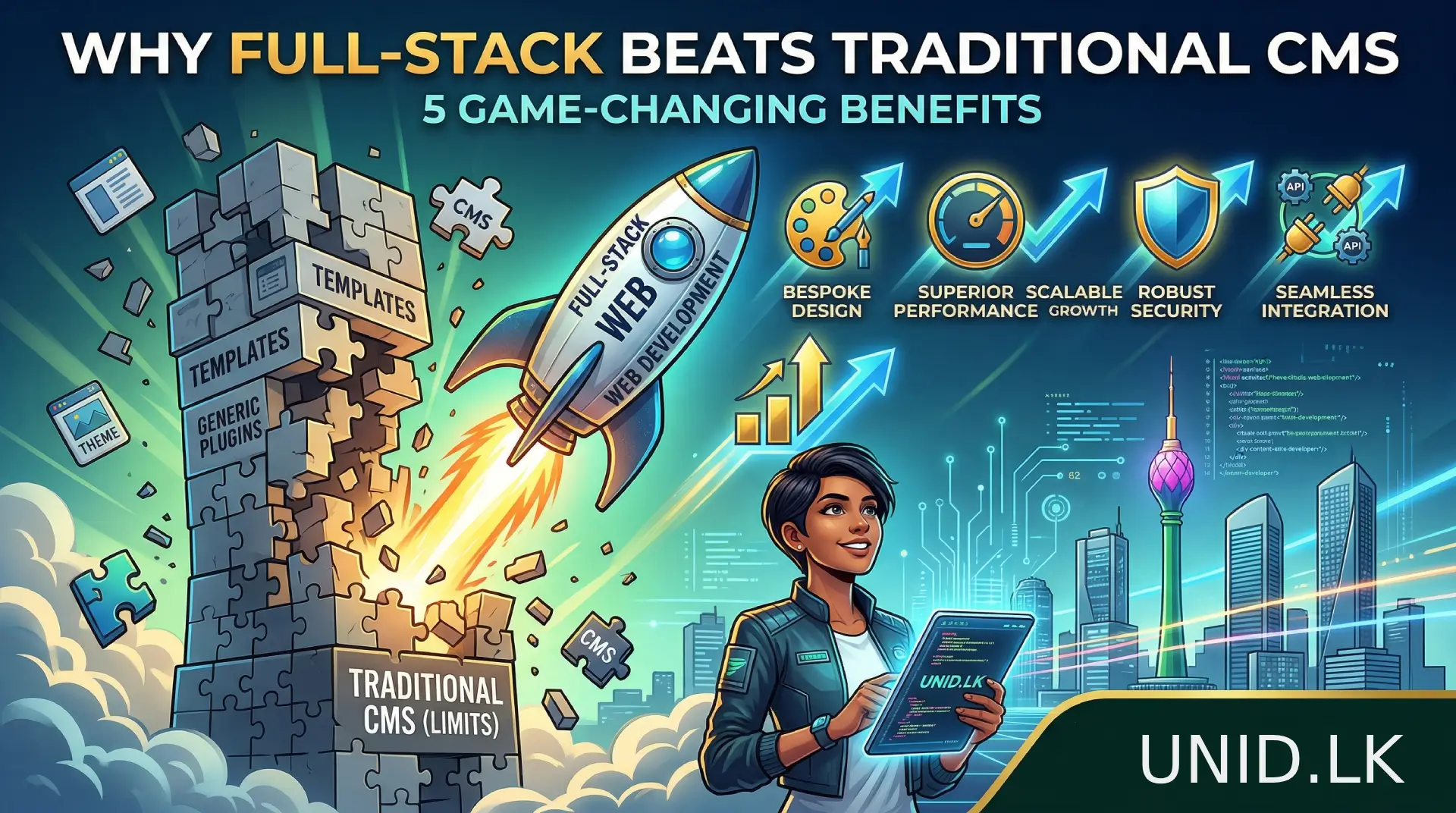 Why Full-Stack Web Development Beats Traditional CMS: 5 Game-Changing Benefits